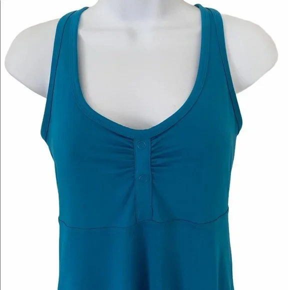The North Face Abby Dress Teal Blue - Picture 2 of 7